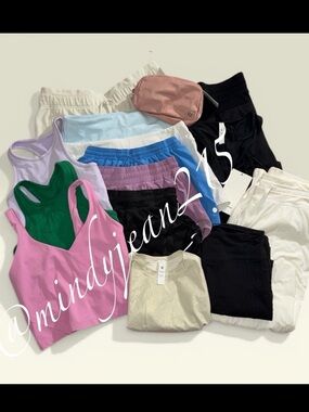 Lululemon Mixed Sized mystery bundle 18 pc.